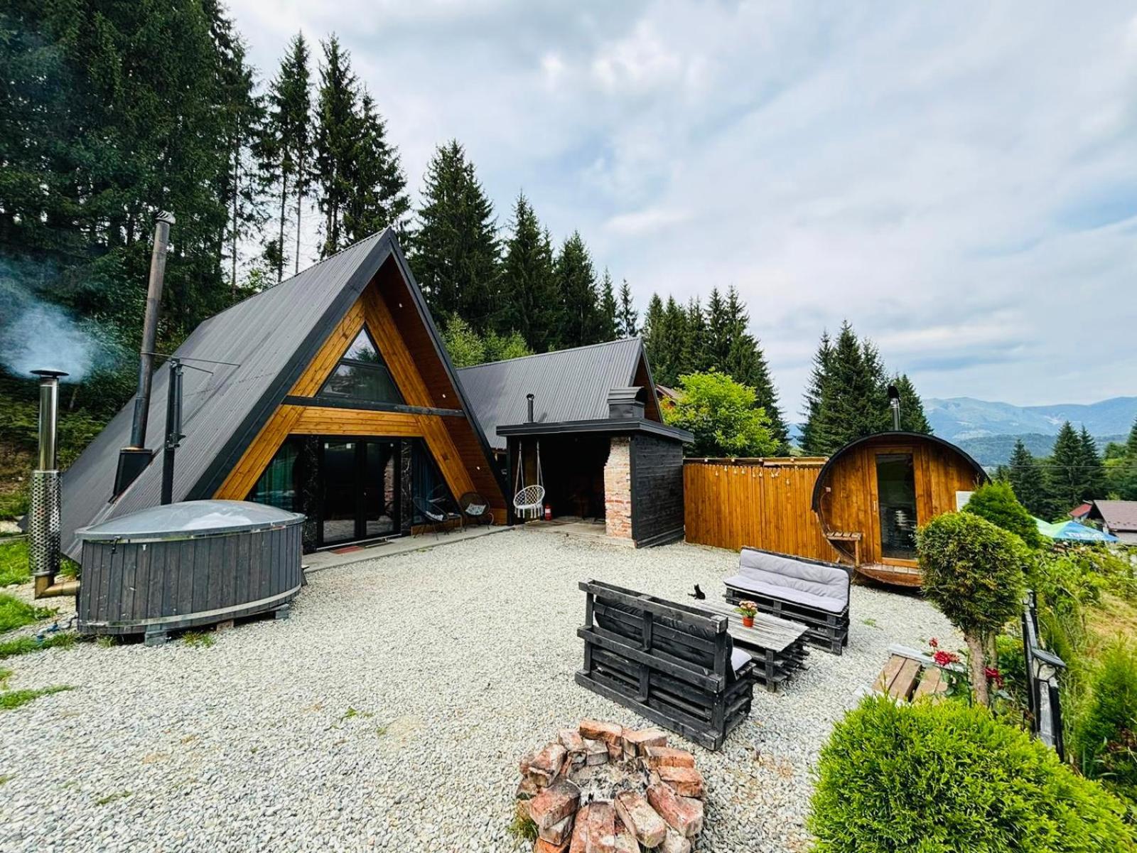 Cabana Green Hill Borşa Exteriér fotografie